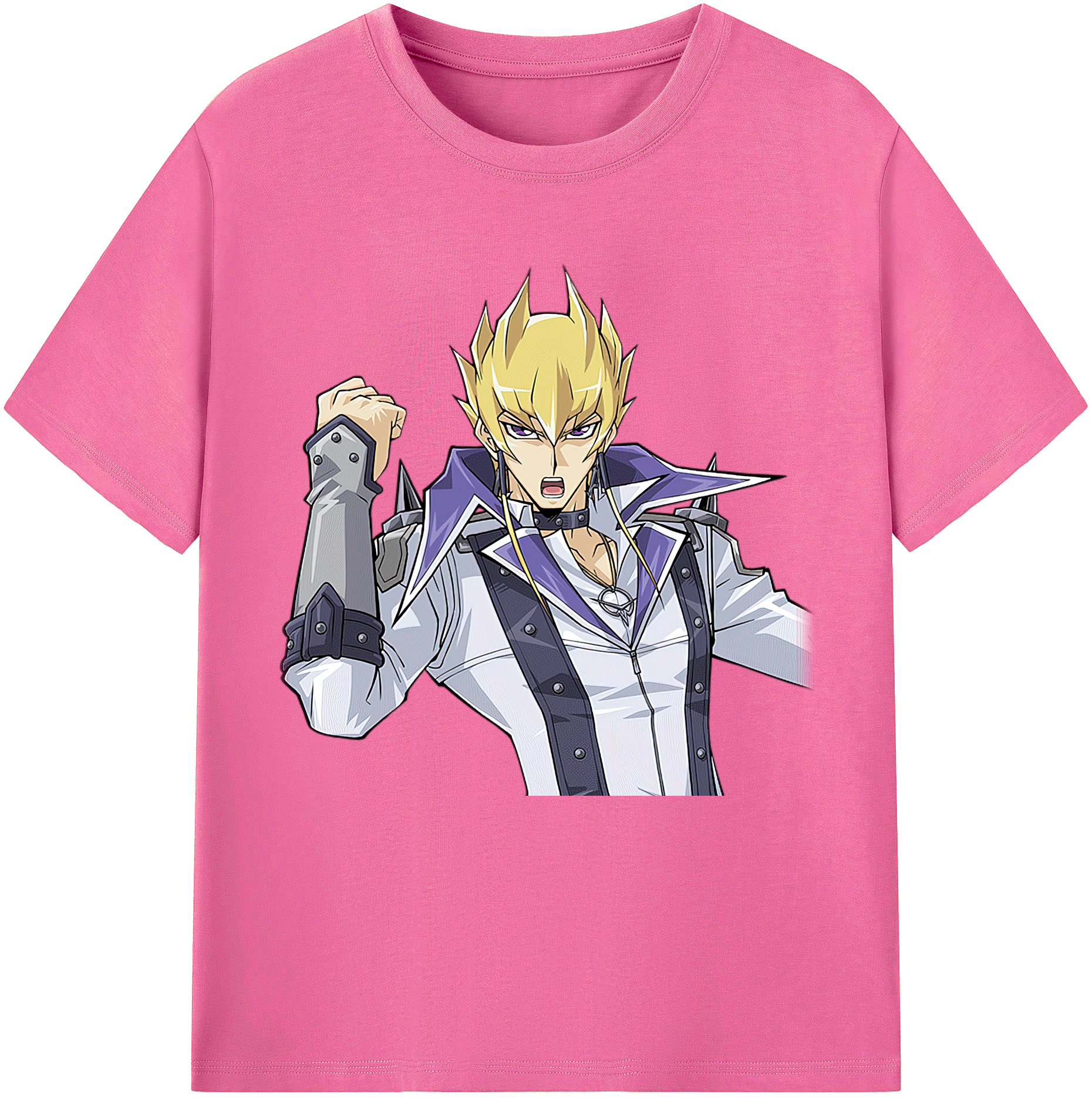 （画像用） 遊☆戯☆王 Yu-Gi-Oh! レディースカジュアルプリントTシャツ（綿100％）